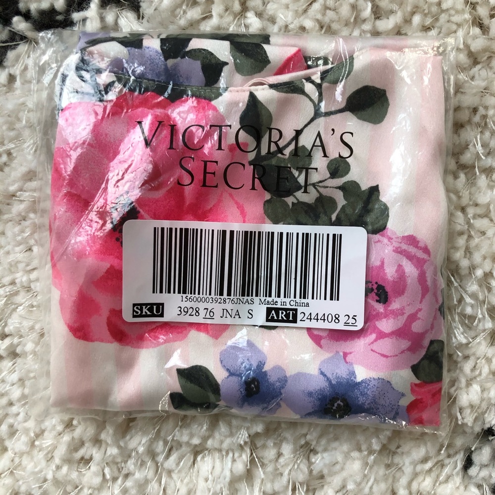 Victoria's Secret Floral Satin Cami